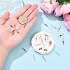 28Pcs 7 Styles Natural Gemstone Connector Charms HJEW-YW00201-4