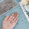 1200Pcs 24 Styles Tibetan Style Alloy Spacers Beads TIBEB-PH0005-09-3