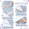 Flower Pattern Rhinstone Appliques AJEW-FG0002-40B-3
