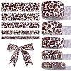 5 Rolls 5 Styles 5Yard Polyester Ribbons SRIB-FG0001-34-1
