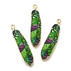 Alloy Enamel Pendants FIND-G078-34G-05-1