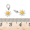 Brass Enamel Charms KK-C110-16B-02P-3