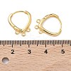 SHEGRACE Brass Hoop Earrings Findings XGR0159G-91G-3