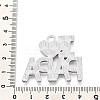 Alloy Enamel Pendants ENAM-N067-03P-3