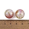 UV Plating Rainbow Iridescent Two Tone Acrylic Beads PACR-C009-04N-3