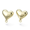 Alloy Stud Earring Findings PALLOY-T064-59LG-RS-1