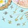 30Pcs 6 Styles Alloy & Resin Pendants Sets FIND-FS0004-90-6