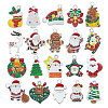 Christmas Alloy Enamel Pendants ENAM-G234-01B-1