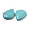 Synthetic Turquoise Big Pendants G-B070-21-2