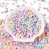 Opaque Baking Paint Glass Seed Beads SEED-T008-02-M01-2