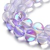 Transparent Glass Beads GLAA-B022-8mm-10-3