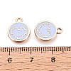 Alloy Enamel Pendants ENAM-Q002-01G-02-3