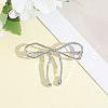 Bowknot Alloy Brooches for Women JEWB-WH20003-09P-3