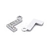 Alloy Pendants ALRI-N039-001L-RS-3