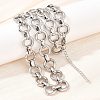 13MM 304 Stainless Steel Ring Link Chain Necklaces NJEW-Z105-03P-3