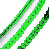 Eco-Friendly Plastic Paillette Beads PVC-Q092-6mm-4-4
