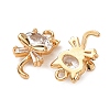 Brass with Cubic Zirconia Pendants KK-L270-08G-2