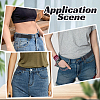 Polyester Elastic Invisible Waist Belt AJEW-WH0348-287-5