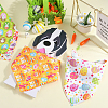 4Pcs 4 Styles Triangle Polyester Pet Handkerchi AJEW-CP0006-08A-03-3