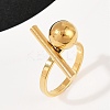 304 Stainless Steel Finger Rings for Women LS-RJEW-Z107-02G-3