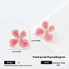 304 Stainless Steel Enamel Stud Earrings for Women MC3518-1-1