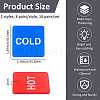 16 Pairs 2 Style Acrylic Public Signs DIY-FH0008-28A-2