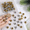 80Pcs 2 Colors Tibetan Style Alloy European Beads MPDL-SP0001-03-3