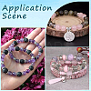 400Pcs 10 Style Tibetan Style Alloy Beads Flower Set FIND-SP0002-17-6