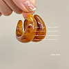 Resin Stud Earrings FS-WG7AFB5-02-1