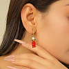 50Pcs 5 Colors ABS Plastic Imitation Pearl Pendants PALLOY-JF03909-4
