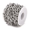 Tarnish Resistant 304 Stainless Steel Figaro Chains CHS-E009-02P-3