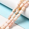 Natural Pink Opal Beads Strands G-G980-21-2