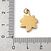 316 Stainless Steel Rhinestone Pendants STAS-K258-39C-G-3