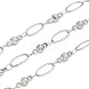 Non-Tarnish 304 Stainless Steel Link Chain CHS-H028-07A-P-1