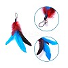 Mega Pet Cat Teaser Replacement Feather with Bell AJEW-MP0001-21-3