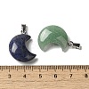 Natural Mixed Stone Pendants G-H035-01P-3