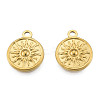 Ion Plating(IP) 201 Stainless Steel Pendants STAS-N098-223LG-3