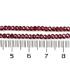 Natural Garnet Beads Strands G-F770-D02-02-5