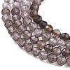 Natural Smoky Quartz Beads Strands G-R475-031-3