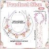 1Pc Imitation Pearl Ribbon Hair Bands OHAR-NB0001-33A-2
