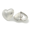 Non-Tarnish Heart 304 Stainless Steel Stud Earrings EJEW-G400-30P-2