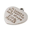 Non-Tarnish 201 Stainless Steel Pendants STAS-L079-21P-2