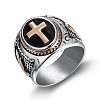 304 Stainless Steel Hand of God Figer Rings for Men FS-WG7F807-15-1