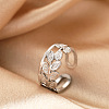 304 Stainless Steel Cuff Rings FS-WGFBCF4-16-1