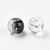 Baking Paint Crackle Glass Beads DGLA-X0006-4mm-03-3