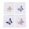 Butterfly Enamel Pin JEWB-N007-024-FF-6