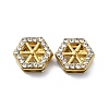Ion Plating(IP)  304 Stainless Steel Slide Charms STAS-C089-06I-G-1