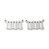 Non-Tarnish 201 Stainless Steel Pendants STAS-A090-13P-1