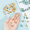 20 Pairs 304 Stainless Steel Stud Earring Findings STAS-UN0047-68-3