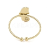 304 Stainless Steel Open Cuff Rings for Women LS-RJEW-H229-02G-01-3